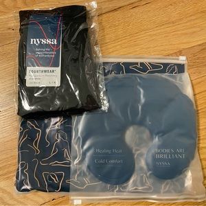 NWT NYSSA Fourthwear Postpartum Bralette and Ice/Heat Bundle, Size L/XL